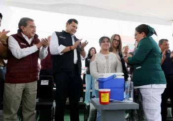 Armenta encabeza Semana Nacional de Salud 2026 en Cuautlancingo con quirófano móvil