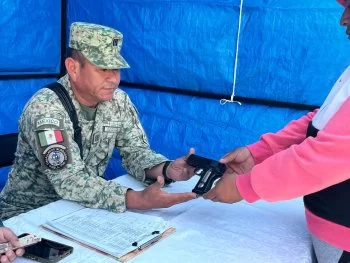 Campaña “Sí al Desarme, Sí a la Paz” canjea armas por incentivos en Oriental