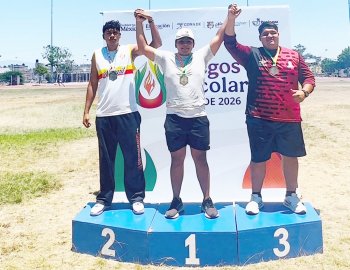 Estudiante queretano rompe récord nacional en impulso de bala en JUDENEMS 2026