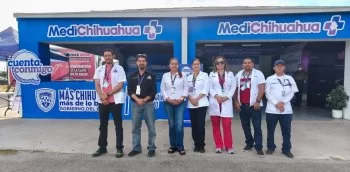 Secretaría de Salud lleva servicios gratuitos de MediChihuahua a la Feria de Santa Rita 2026