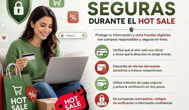 SSPC emite recomendaciones para compras seguras durante el Hot Sale 2025