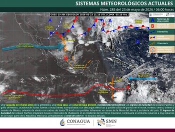 Lluvias fuertes y calor extremo azotarán Oaxaca este sábado: Protección Civil