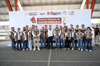 Quintana Roo arranca la Semana Nacional de Salud Pública 2026 con jornadas de prevención y activación física