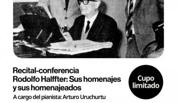 Recital-conferencia en el MACJ homenajeará al compositor Rodolfo Halffter