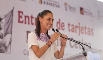 Sheinbaum entrega Beca Rita Cetina en Tabasco: apoyos a 20 millones de estudiantes en 2025