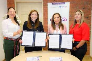 Firman convenio para otorgar becas a mujeres víctimas de violencia en Querétaro