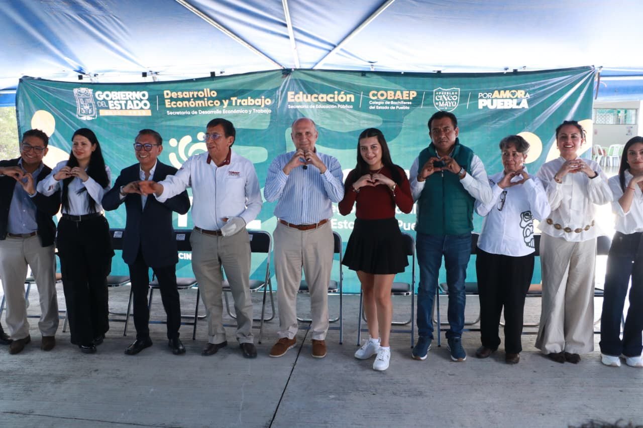 Arranca en Puebla el primer centro de capacitación tecnológica y vinculación laboral para jóvenes
