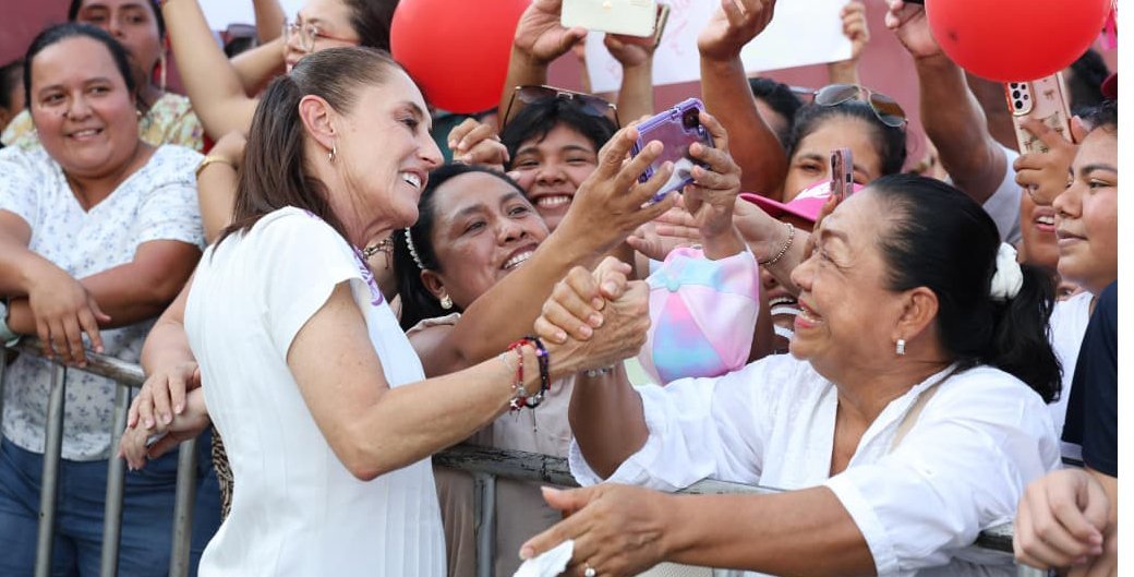 Sheinbaum califica a Javier May como ‘el mejor gobernador’ tras gira por Tabasco