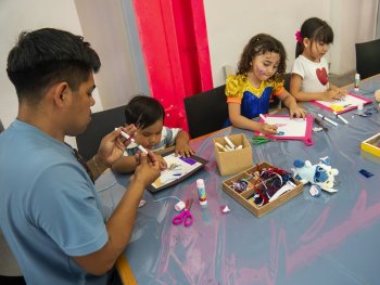 Taller gratuito "El gran viaje" en Niños CONARTE: arte familiar sin costo