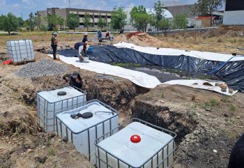 Estudiantes y docentes de la UTC desarrollan biofiltro para tratar agua residual en Querétaro
