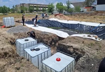 Estudiantes y docentes de la UTC desarrollan biofiltro para tratar agua residual en Querétaro