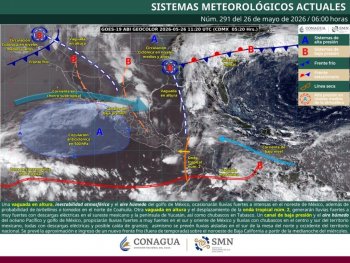 Lluvias intensas y altas temperaturas azotarán Oaxaca este martes