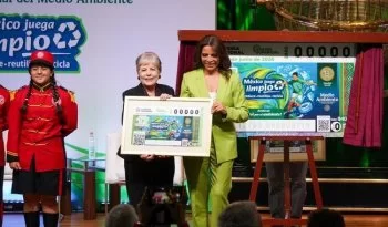 Lotería Nacional y Semarnat lanzan billete conmemorativo por el Día Mundial del Medio Ambiente