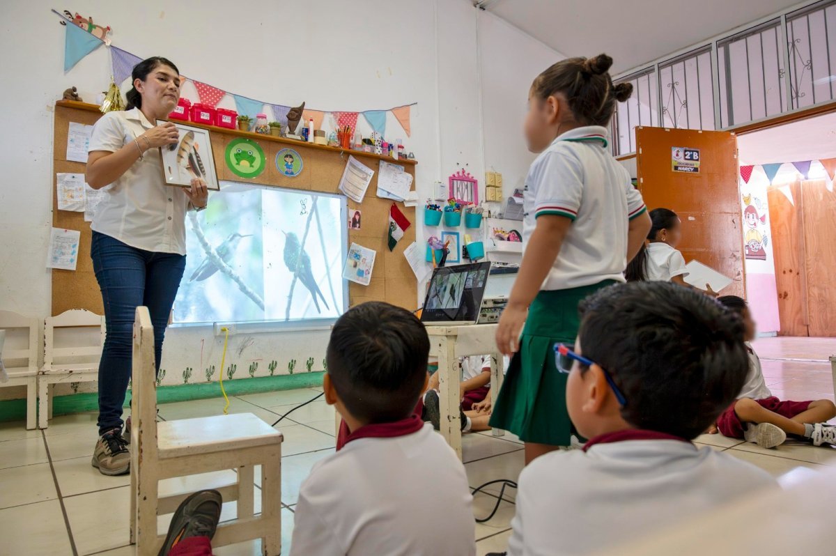 FPMC promueve el cuidado de la fauna cozumeleña con plática infantil en Cozumel