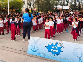 SEG celebra el Día del Desafío 2026 con activación física en escuelas de Guanajuato