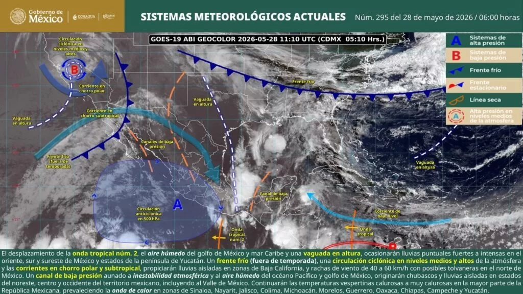 Lluvias intensas y bancos de niebla azotarán Oaxaca esta tarde-noche