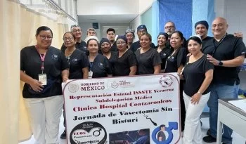 ISSSTE realiza jornadas de vasectomía sin bisturí en Coatzacoalcos; beneficia a 34 derechohabientes