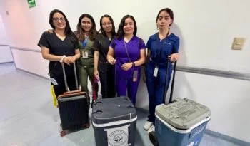 ISSSTE realiza primera procuración multiorgánica del año en Tlaxcala; beneficia a pacientes en lista de espera