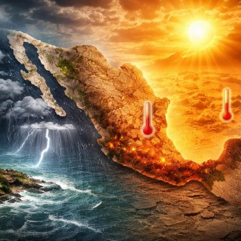 Lluvias intensas y calor extremo: así está el clima de México este 28 de mayo