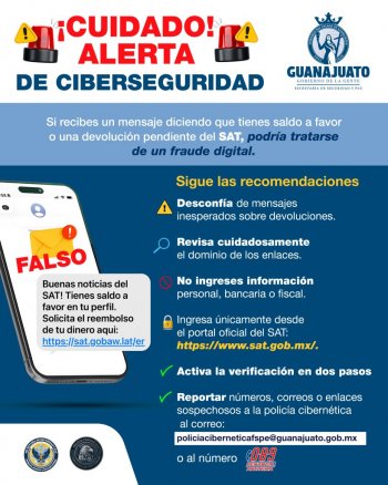 Policía Cibernética alerta sobre fraudes vía SMS que suplantan a DHL y al SAT