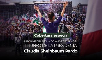 Canal Veintidós transmitirá en vivo el informe de Sheinbaum a dos años de su triunfo