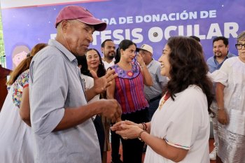 DIF Oaxaca y UNAM realizan 19ª Jornada de Prótesis Ocular en beneficio de 41 personas de 10 municipios