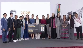 Sheinbaum felicita a ganadoras del concurso para asistir a la inauguración del Mundial 2026
