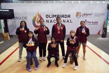Equipo femenil de Quintana Roo cierra con tres bronces en Halterofilia de la Olimpiada Nacional CONADE 2026