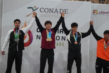 Equipo varonil de halterofilia de Quintana Roo suma 13 medallas en Olimpiada Nacional CONADE 2026