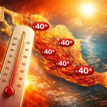 Ola de calor no cede en México hoy 31 de mayo: estados afectados con hasta 45°C