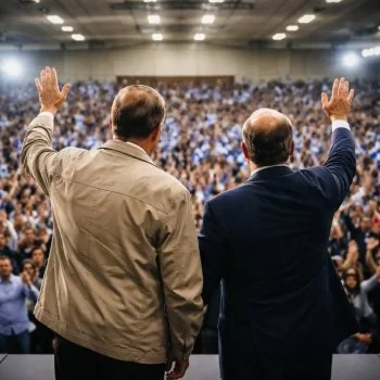 Reaparecen juntos Fox y Calderón en acto para arropar a Maru Campos