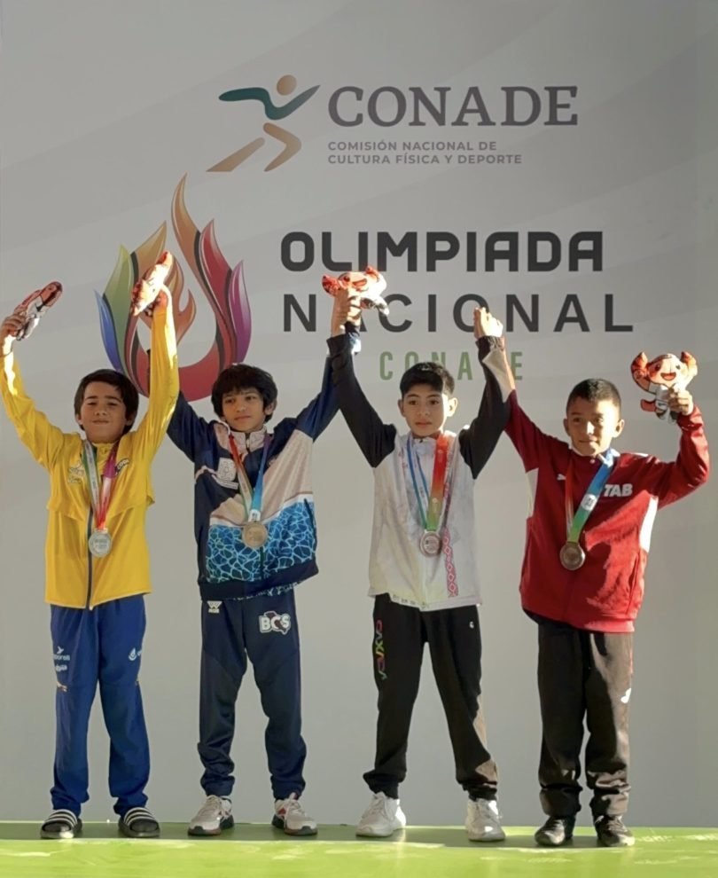 Baja California Sur suma cuatro medallas en luchas asociadas de la Olimpiada Nacional CONADE 2026