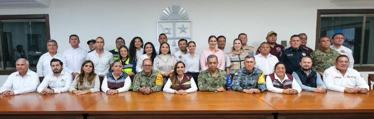 Mara Lezama instala Comité Operativo ante temporada de lluvias y ciclones 2026 en Quintana Roo