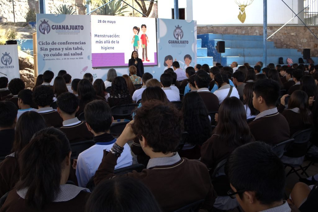 SEG cierra ciclo de conferencias sobre educación menstrual sin tabúes en Guanajuato