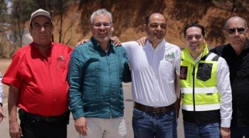 Gobierno de Michoacán invierte 283 mdp en camino Aguililla-Dos Aguas
