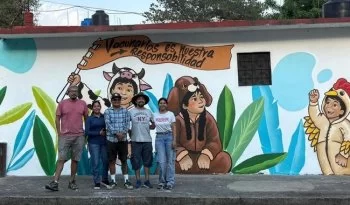 Inicia en Morelos proyecto de murales comunitarios para promover la vacunación con enfoque Una Salud