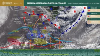 Mar de fondo persistirá en Oaxaca con lluvias intensas este lunes