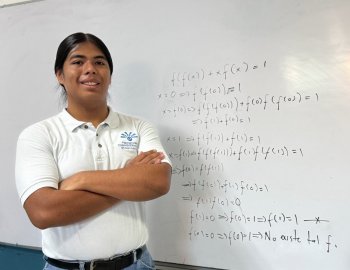 Estudiante de Aguascalientes gana oro en Olimpiada Nacional de Matemáticas