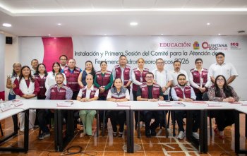 Quintana Roo instala comité educativo para atender temporada de ciclones 2026