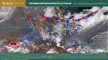 Temporal de lluvias continuará en Oaxaca por vaguada y onda tropical número 4