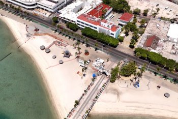 Construyen parque infantil inclusivo “Todos a Bordo” en el malecón de La Paz