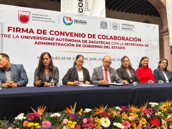 Estudiantes de la UAZ realizarán servicio social en dependencias del Gobierno de Zacatecas