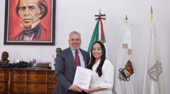 Nombran a María Elena Huerta como nueva titular de Sedum en Michoacán
