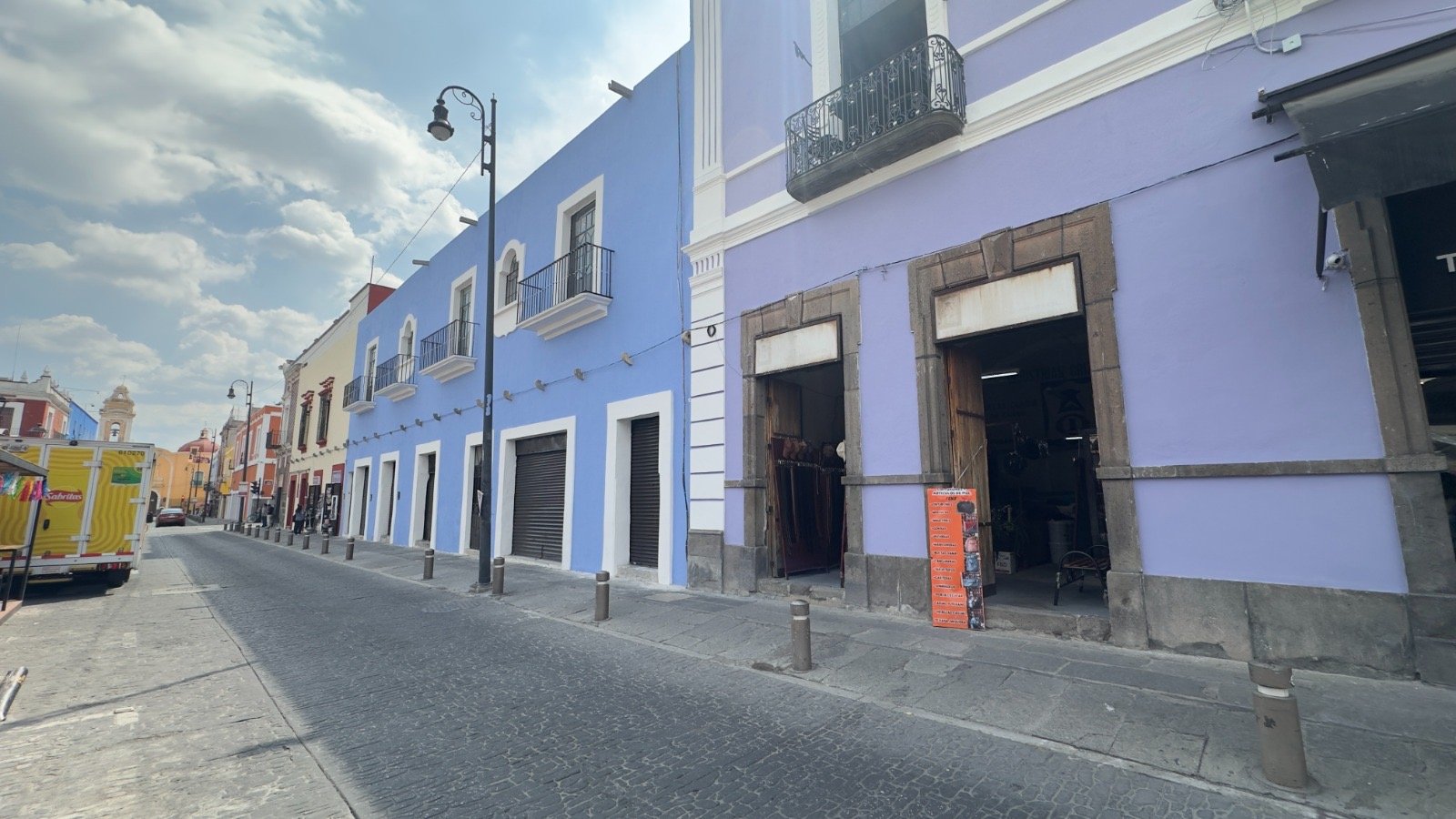 Gobierno de Puebla concluye rehabilitación de fachadas en Calle 6 Norte del Centro Histórico