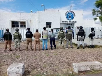 Autoridades y colectivos de Zacatecas y Durango realizan jornada de búsqueda de desaparecidos en Valparaíso