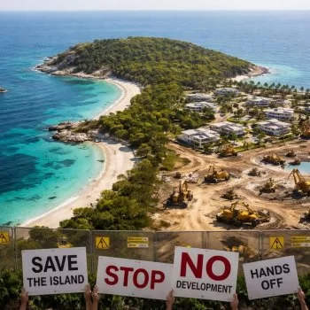De paraíso natural a proyecto inmobiliario: la isla en Albania comprada por Ivanka Trump que desata protestas