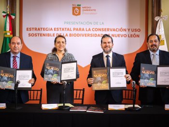 Nuevo León presenta estrategia estatal de biodiversidad con vigencia hasta 2040