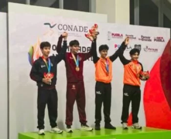 Tenismesista guerrerense Eder Álvarez gana plata en Olimpiada Nacional y va a Panamericano
