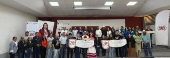 Entregan autoridades y migrantes obras del Programa 2×1 en Sombrerete por más de 1.2 mdp