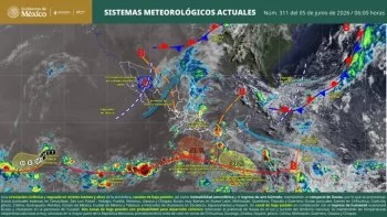Fuerte temporal de lluvias azotará Oaxaca; alertan por tormentas eléctricas y granizo